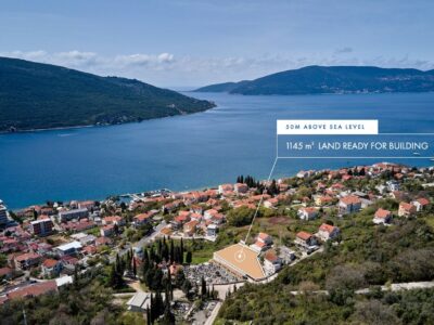 Boko-Kotor Bay Land: Prime 1145 sqm Plot for Sale in Kumbor, Montenegro