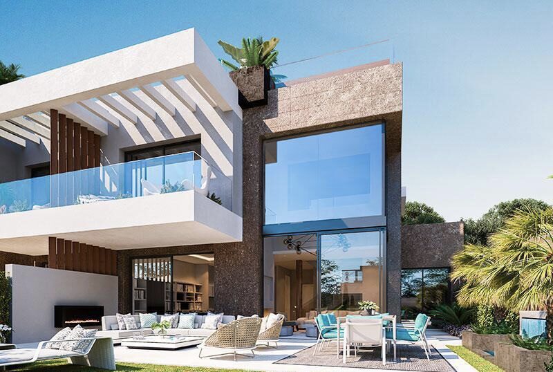 Luxurious two-story villa with panoramic sea views. Marbella, Spain 🇪🇸