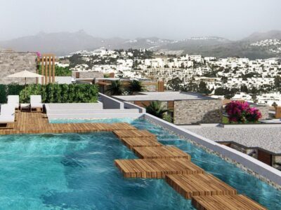 Exclusive 4-Bedroom Villas for Sale in Bodrum, Gumbet - Panoramic Sea Views, Prime Location, Citizenship Eligible