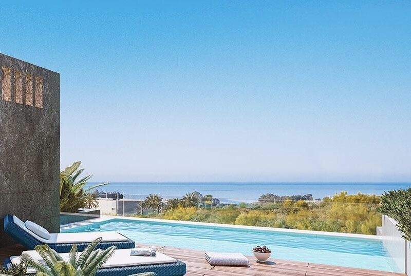 Luxurious two-story villa with panoramic sea views. Marbella, Spain 🇪🇸