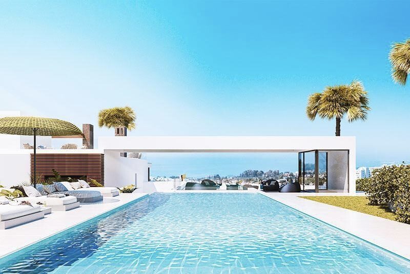 Luxurious two-story villa with panoramic sea views. Marbella, Spain 🇪🇸